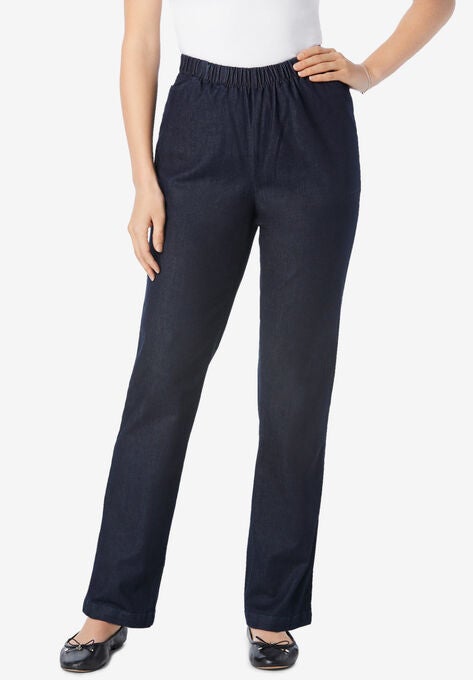 Straight Leg Fineline Jean, , alternate image number null