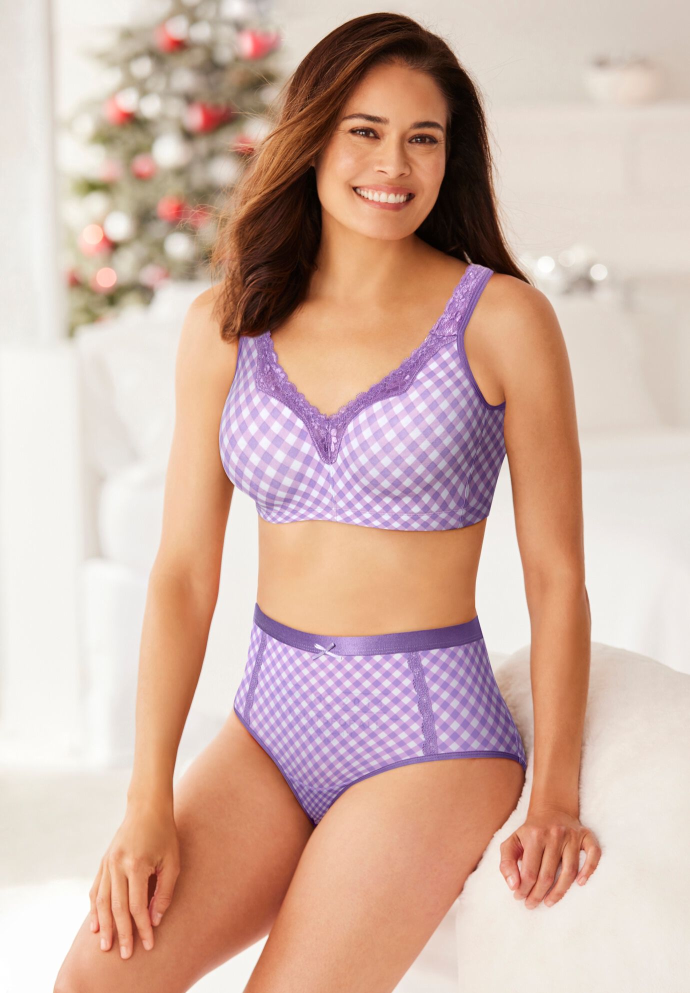 Cotton Comfort Wireless Bra, , alternate image number 3