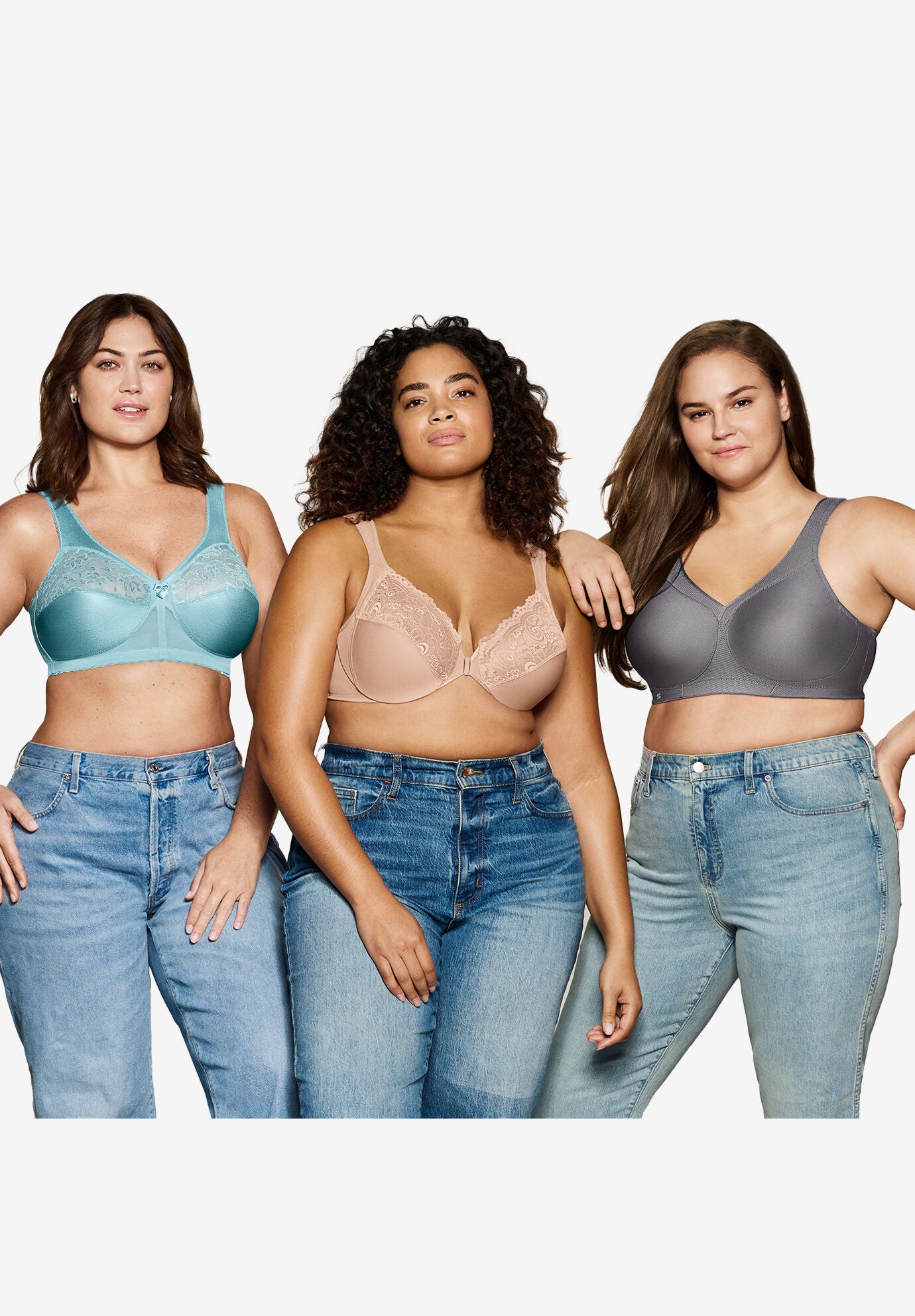 Wonderwire® Front-Close Underwire Bra 1245, , alternate image number 6