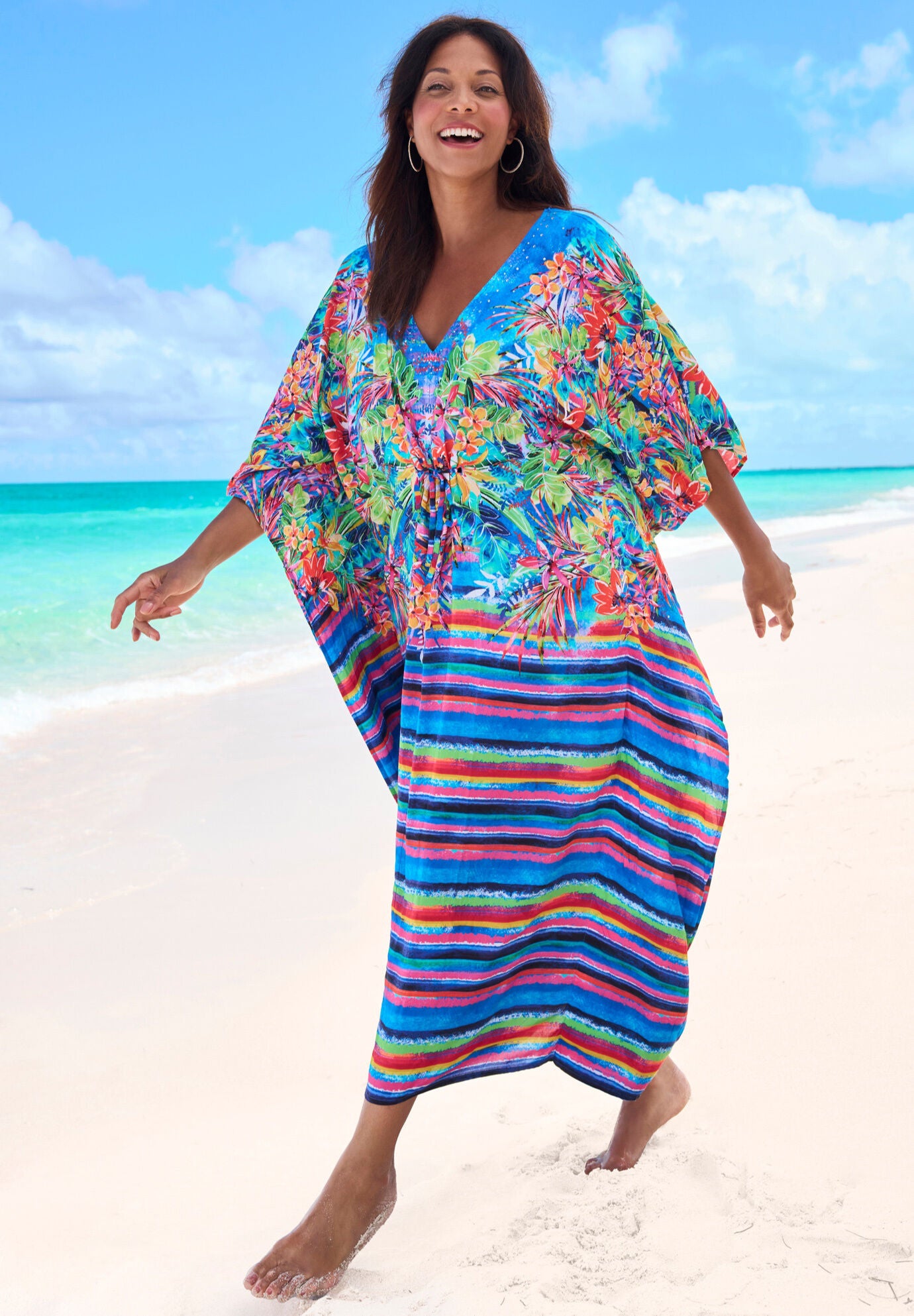 Women's plus swim cover ups sale