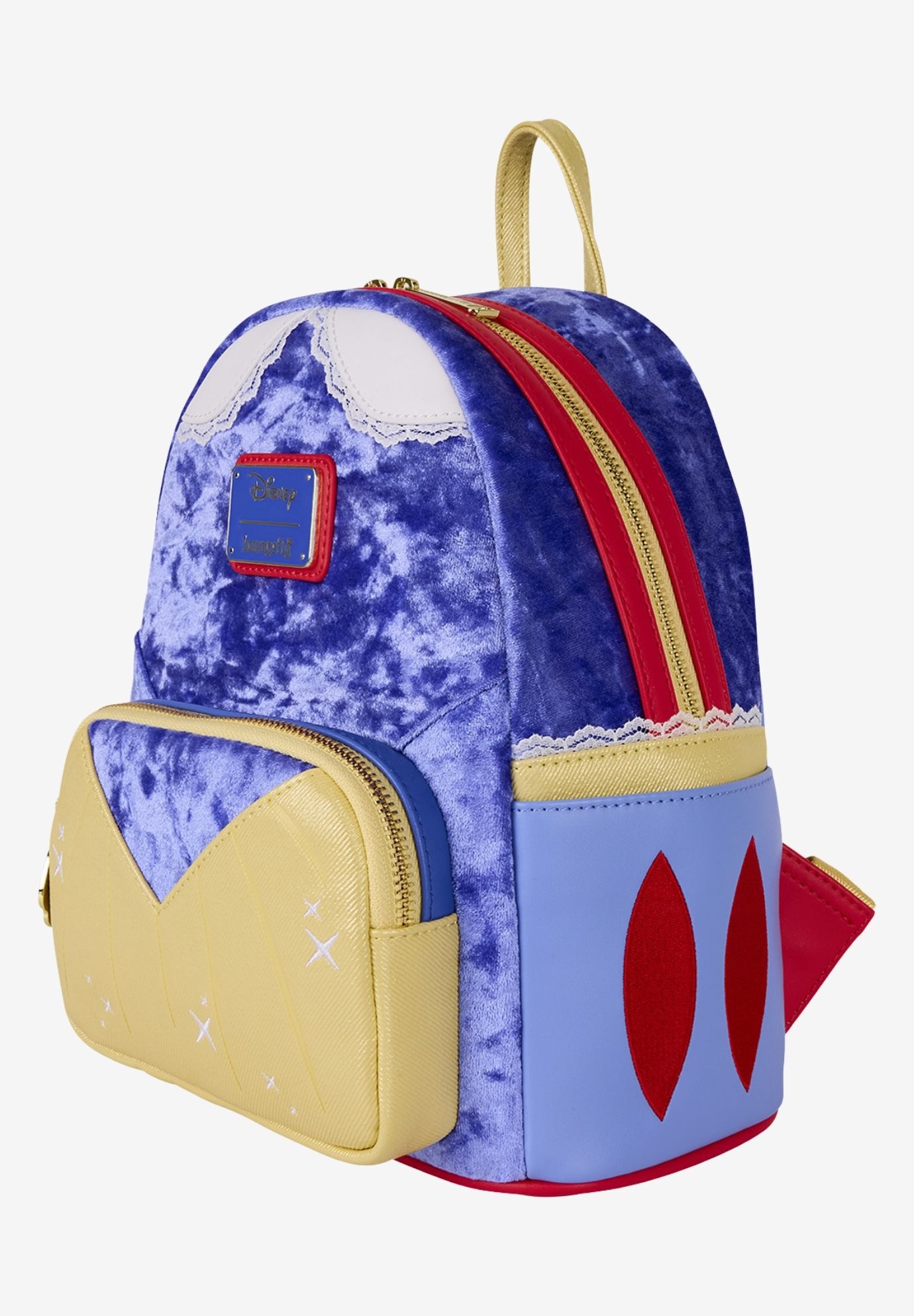 Loungefly x Disney Snow White Cosplay Mini Backpack, PURPLE, alternate image number 4