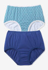 Lace Detail Brief 2-Pack, DEEP TEAL PACK, hi-res image number null