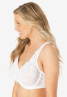 Embroidered Underwire Bra , , alternate image number null