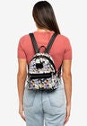Loungefly x Disney Villains Mini Backpack Handbag All-Over Print Cruella De Vil, , alternate image number null