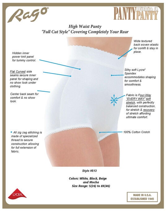 Light Control High-Waist Brief, , alternate image number null