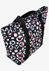 Disney Mickey Mouse Tote Minnie Icon Zippered Travel Handbag, , alternate image number 3