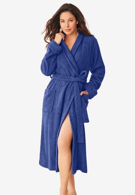 Short Terry Robe, ULTRA BLUE, hi-res image number null