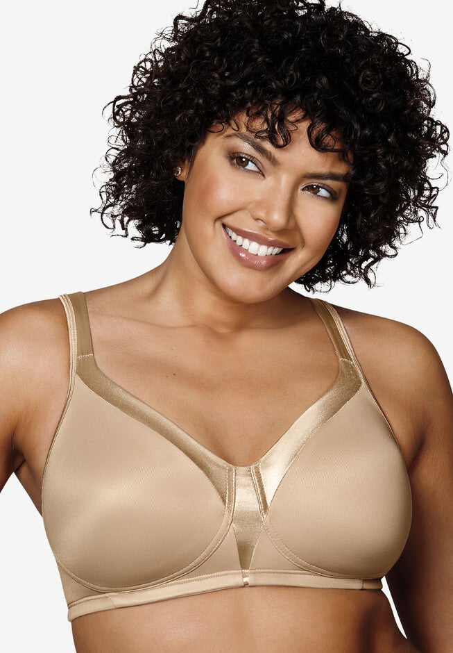 18 Hour® Silky Soft Smoothing Wireless Bra US4803, NUDE, hi-res image number null