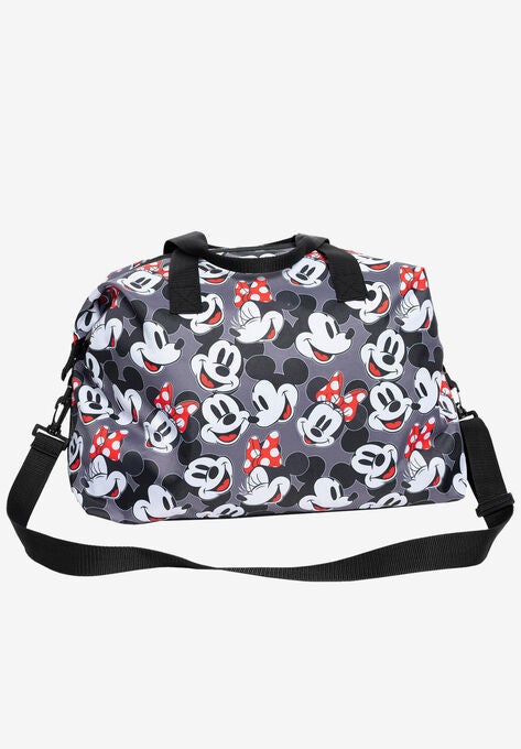 Disney Mickey & Minnie Mouse All-Over Print Weekender Duffel Bag Carry-On, , on-hover image number null