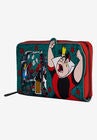 Loungefly X Disney Zip Around Wallet Queen Of Hearts Alice In Wonderland, , on-hover image number null