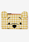 Loungefly X Disney Winnie The Pooh Zip Around Wallet Gingham, ORANGE, hi-res image number null