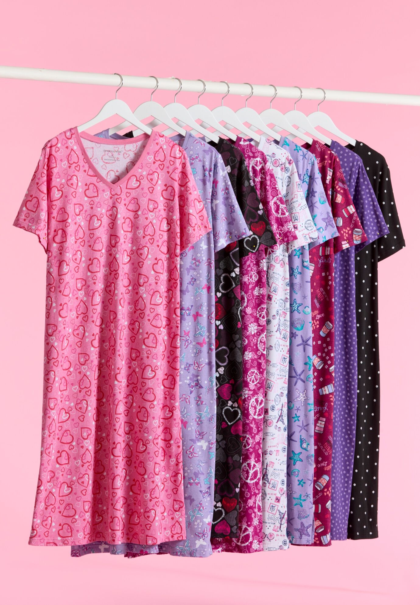 Print Sleepshirt, , alternate image number 5