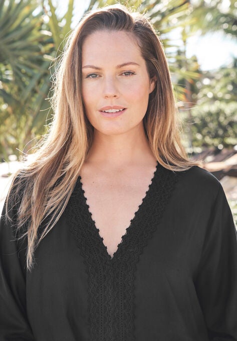 Crochet Dress Cover-Up, , alternate image number null