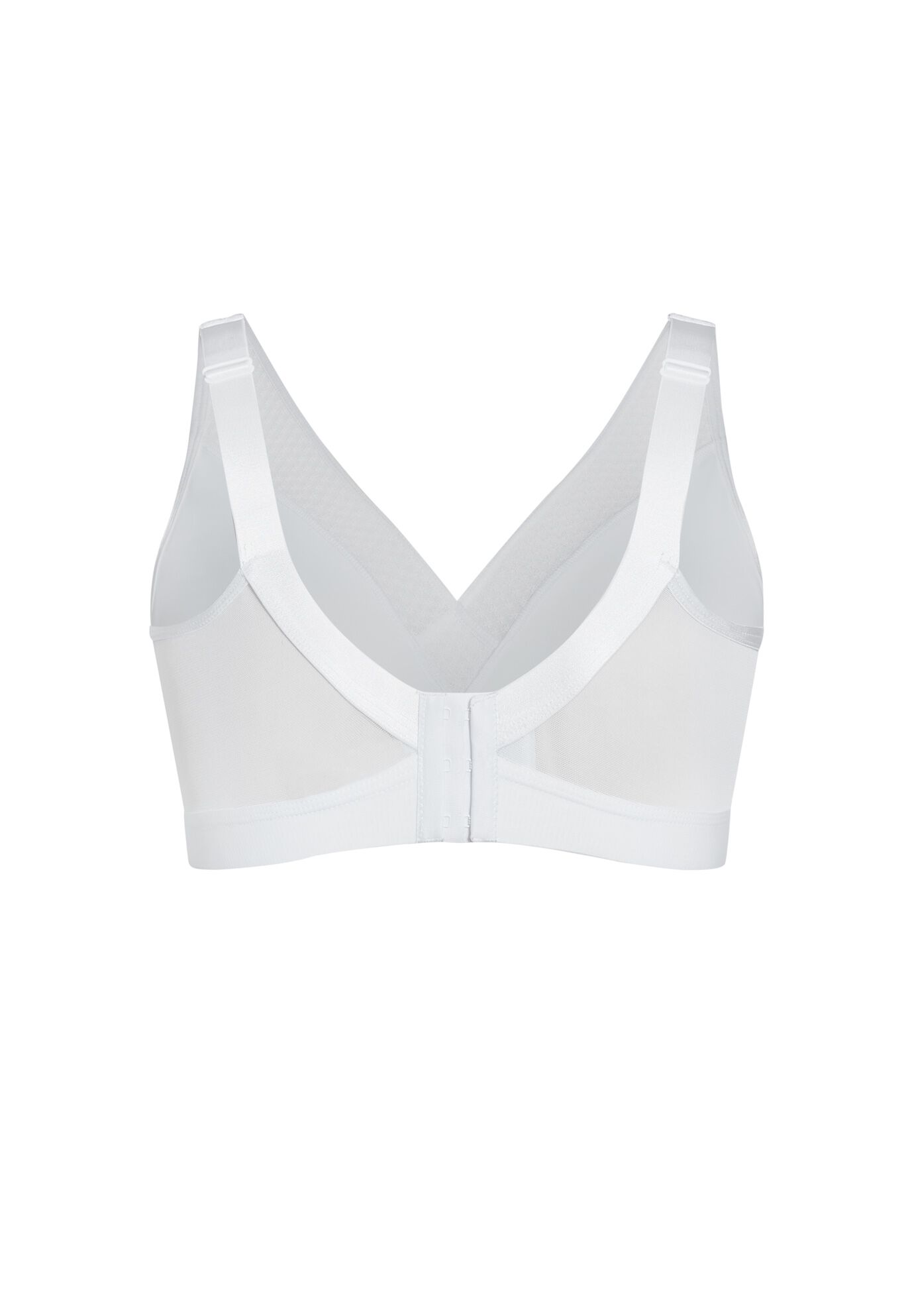 Cooling Wire Free Bra, WHITE, alternate image number 3