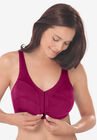 3-Pack Front-Close Cotton Wireless Bra, , alternate image number null