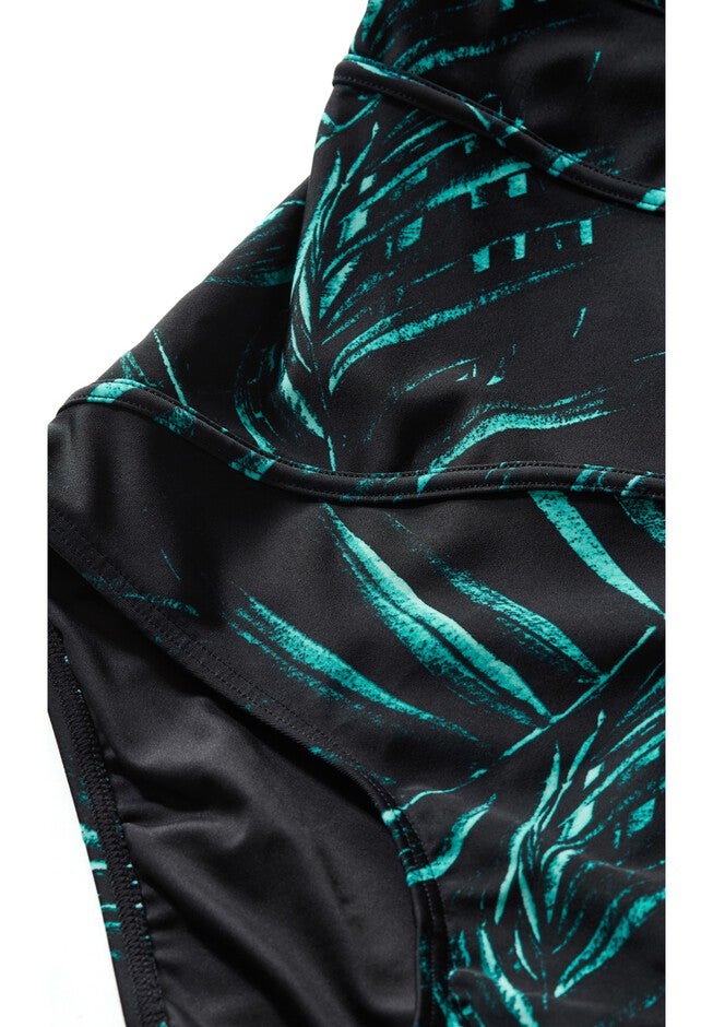 Tropics Print 1 Piece, AQUA PRINT, alternate image number null