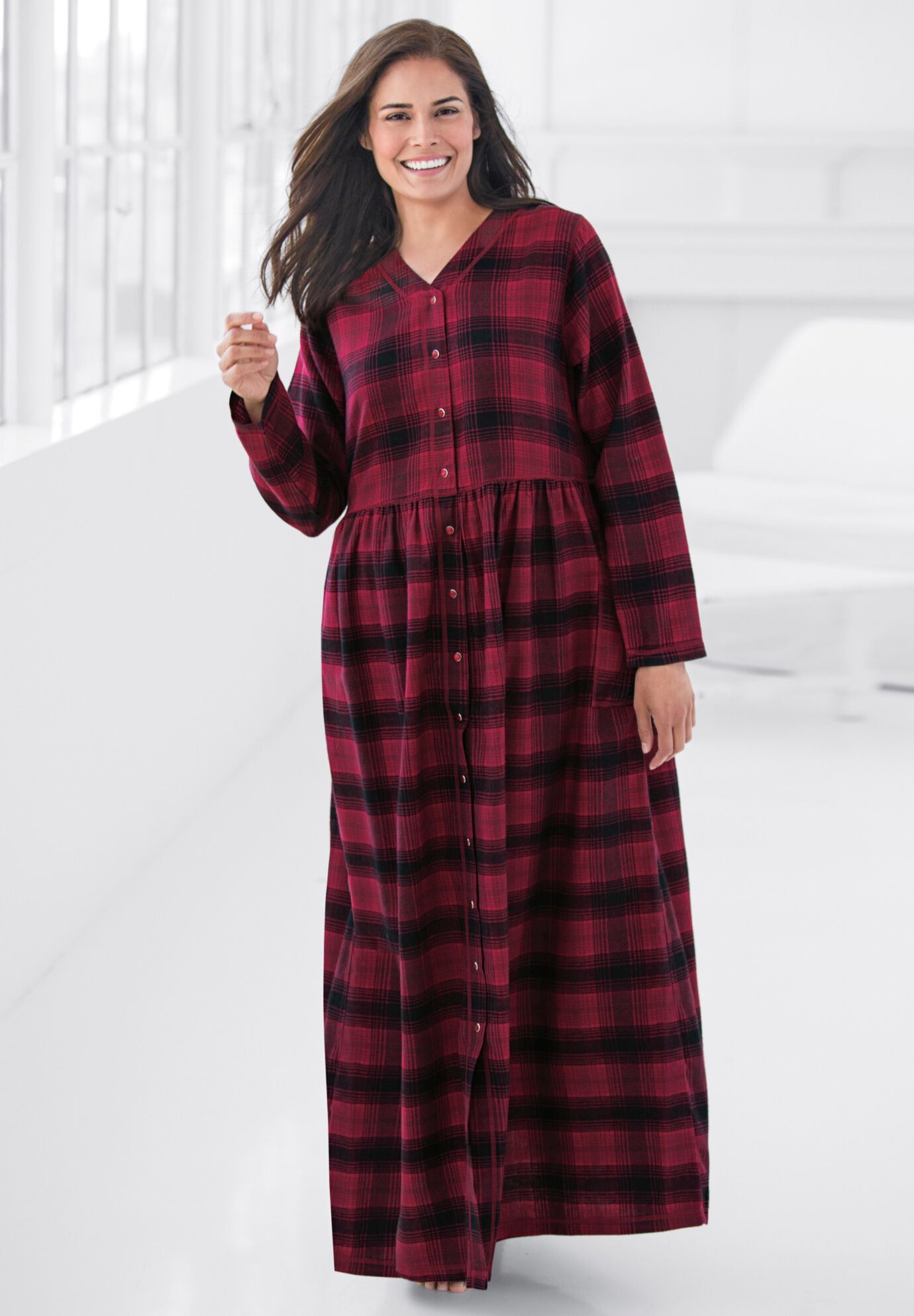 Flannel Plaid Lounger, , alternate image number 3