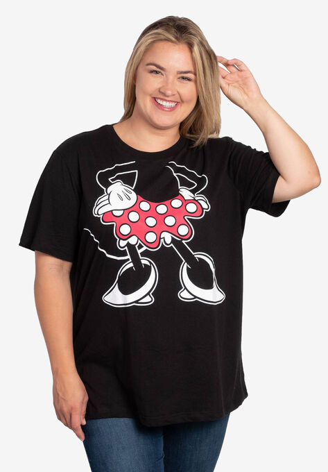 Disney Minnie Mouse Costume T-Shirt Black, , alternate image number null