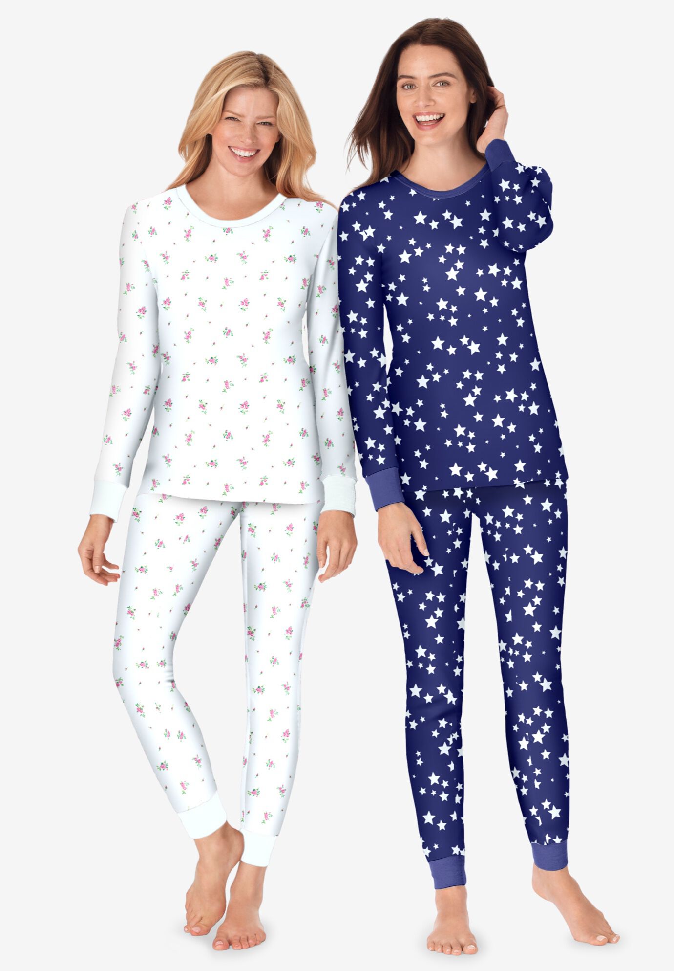 Thermal Crewneck Long-Sleeve Top, , alternate image number 8