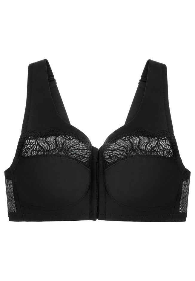 Full Figure Plus Size MagicLift Natural Shape Front-Close Bra Wirefree 1210, , alternate image number 2