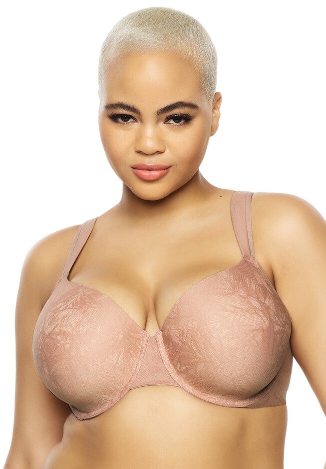 Jessamine Side Smoothing T-Shirt Bra, ROSE TAN, hi-res image number 0