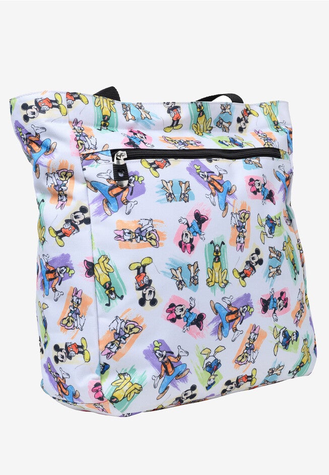 Mickey Mouse & Friends Beach Zippered Tote Bag, , alternate image number 4