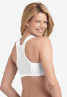 Glamorise® Front-Close Lace Back Bra, , on-hover image number null