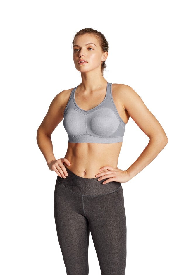 Champion® The Distance Underwire 2.0 Sports Bra, OXFORD GREY SILVER, hi-res image number null