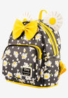 Loungefly X Disney Minnie Mouse Daisies Mini Backpack Handbag Ears, , on-hover image number null