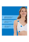 Bestform 5006233 Floral Trim Wireless Cotton Bra With Lightly-Lined Cups, , alternate image number null