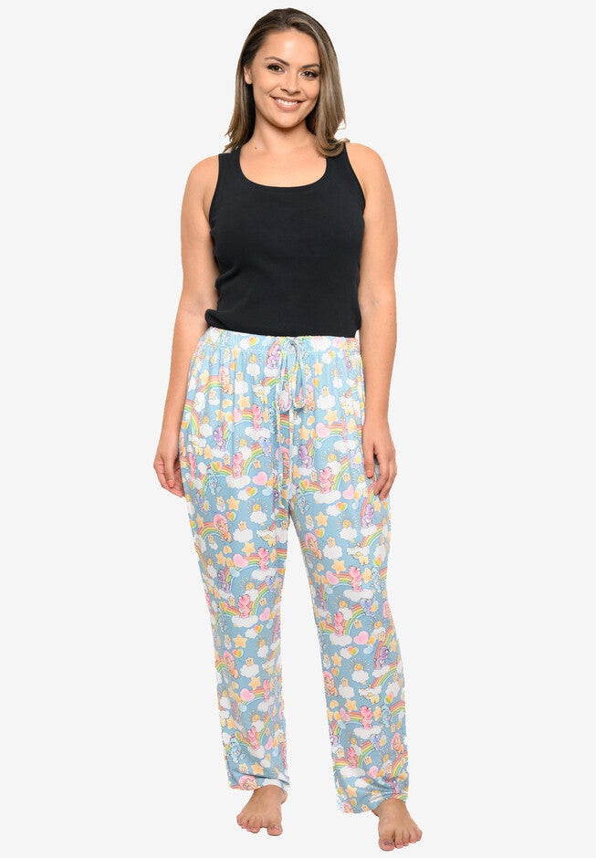 Care Bears Pajama Pants Loungewear, LIGHT BLUE, hi-res image number null
