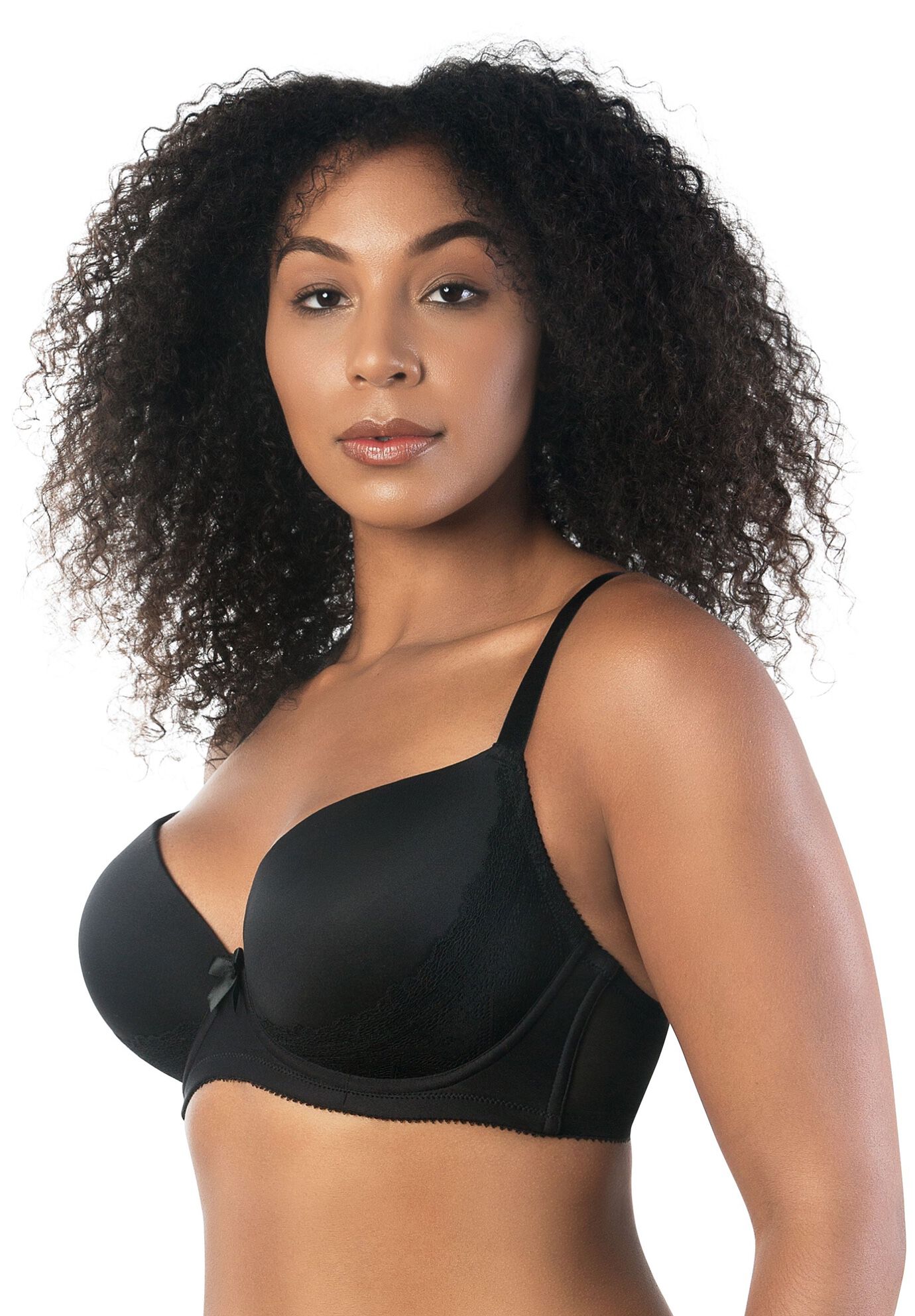Casey Plunge Molded T-Shirt Bra, , alternate image number 3