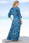 Faux-Wrap Swim Cover Up, , on-hover image number null