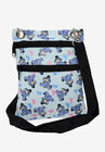Eeyore Butterflies Passport Bag Travel Crossbody Purse Light Blue, MULTI, hi-res image number null