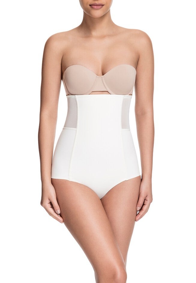 Sheer Allure High Waist Brief, SOFT IVORY, hi-res image number null