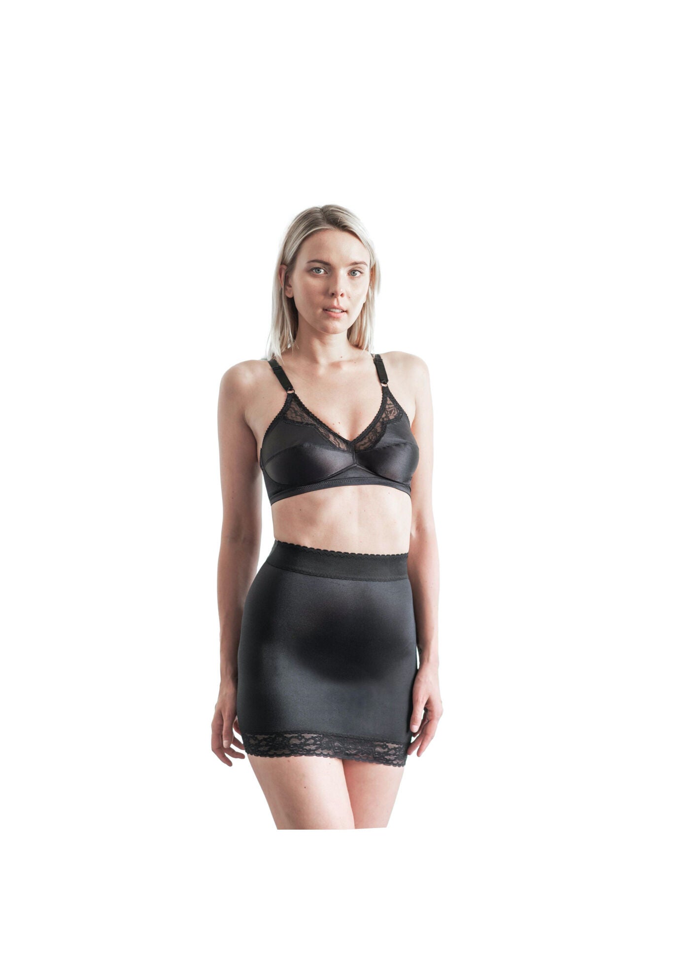 Half Slip, BLACK, hi-res image number 0