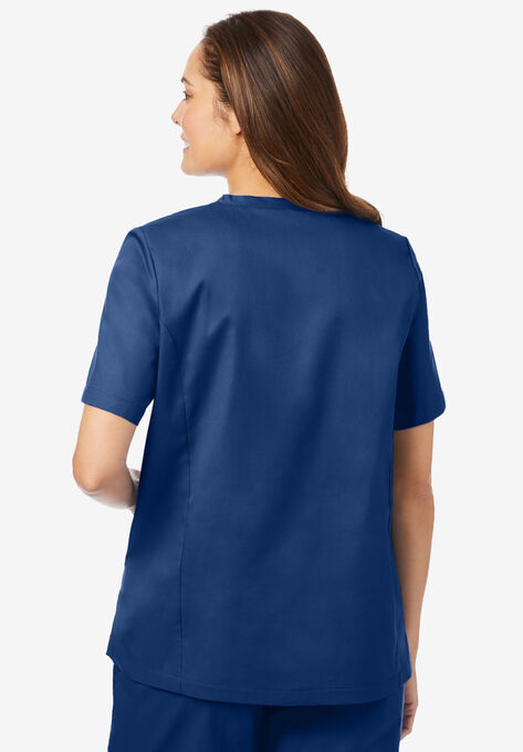 V-Neck Scrub Top, , on-hover image number null