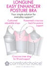 Easy Enhancer&reg; Wireless Longline Posture Bra , , alternate image number null