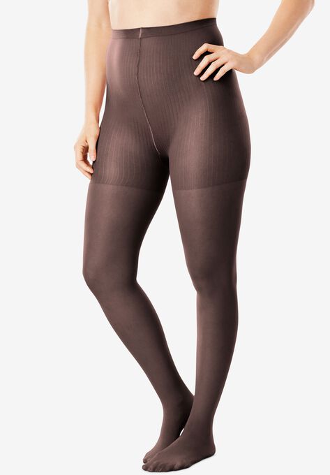 2-Pack Control Top Tights , DARK COFFEE, hi-res image number null