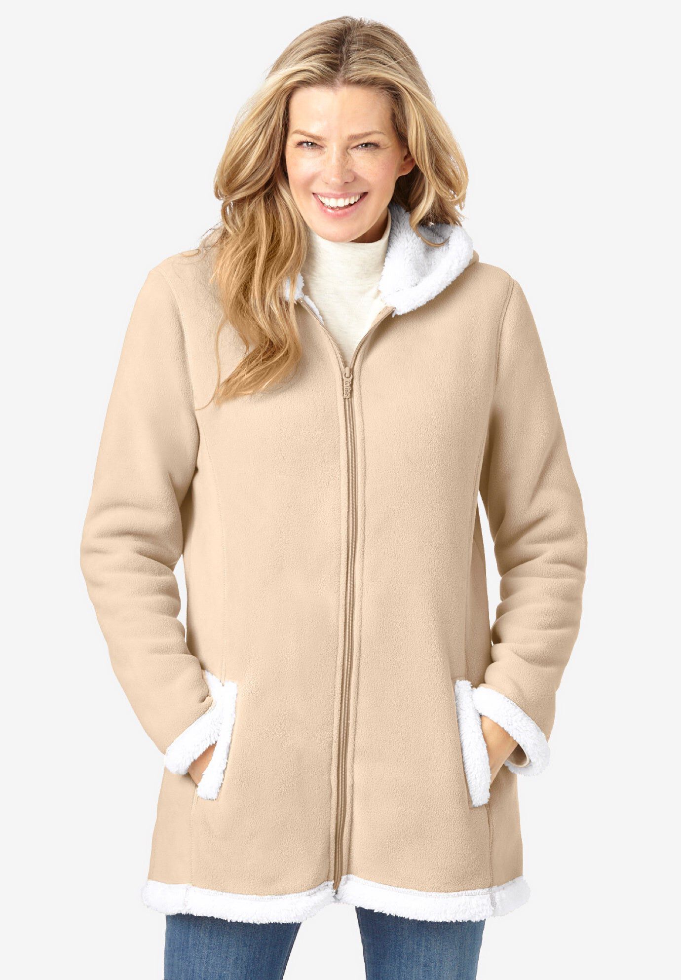 Totes hooded fleece lined jacket Clearance