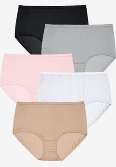 FANNIFEN Underwear for Women Stretch Cotton Knickers Multipack Full Briefs Soft Panties Pack of 6
