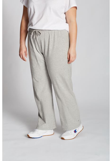 Women's Plus Jersey Pants , OXFORD GRAY, hi-res image number null