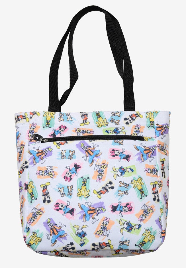 Mickey Mouse & Friends Beach Zippered Tote Bag, , alternate image number 7
