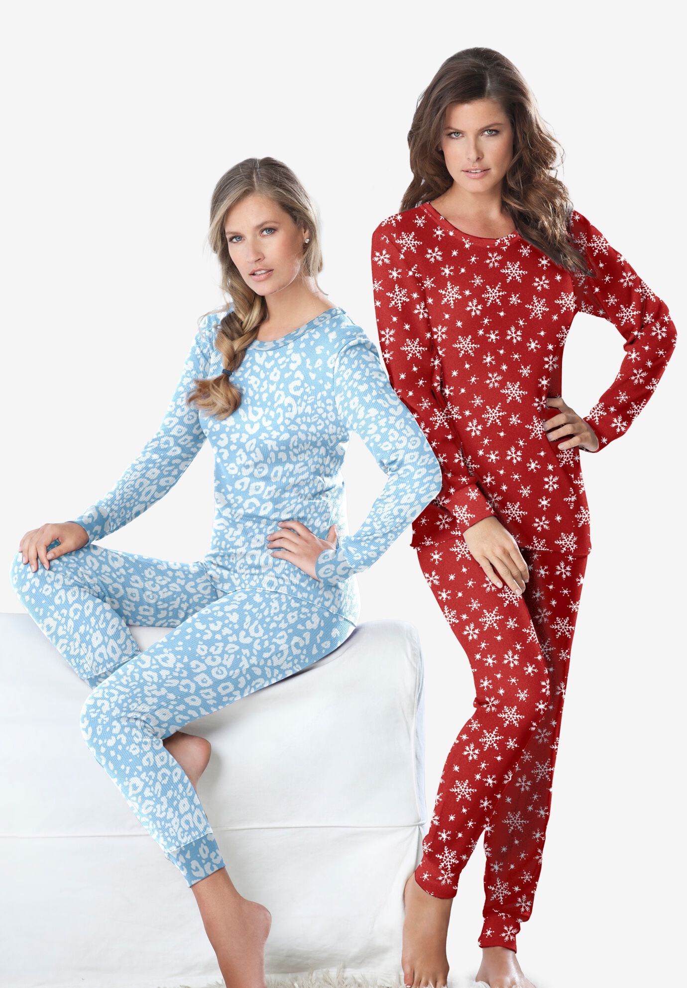 Thermal Crewneck Long-Sleeve Top, , alternate image number 9