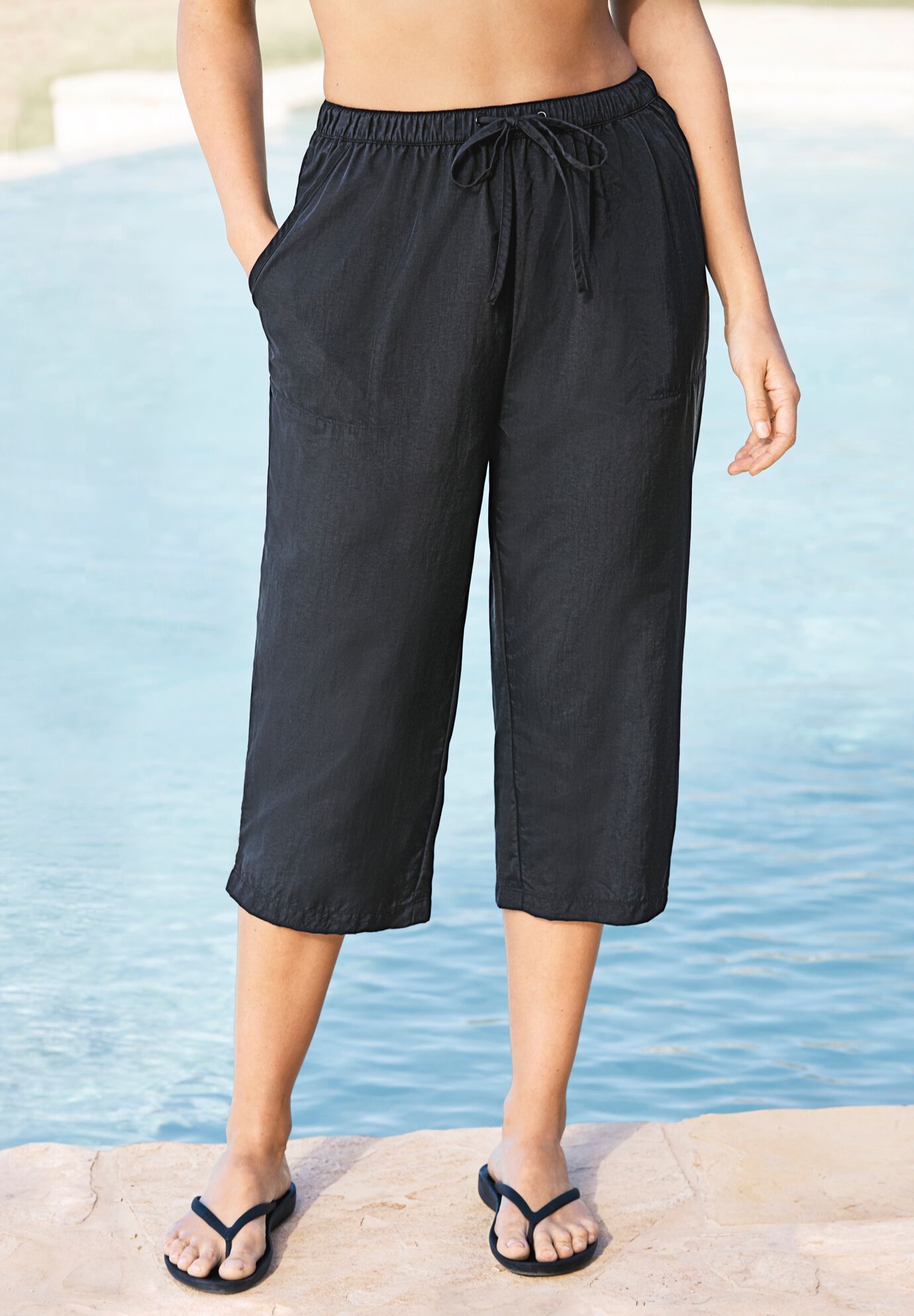 womens capri swim bottoms