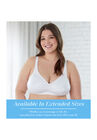 Bestform 5006233 Floral Trim Wireless Cotton Bra With Lightly-Lined Cups, , alternate image number null