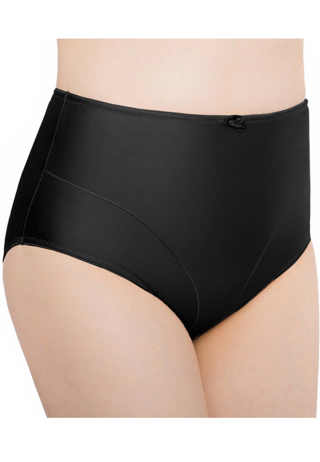 Control Top Shaping Panties, BLACK, hi-res image number 0