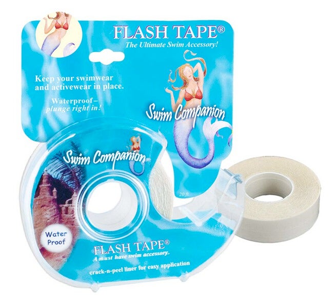 swim companion flash tape, CLEAR, hi-res image number 0