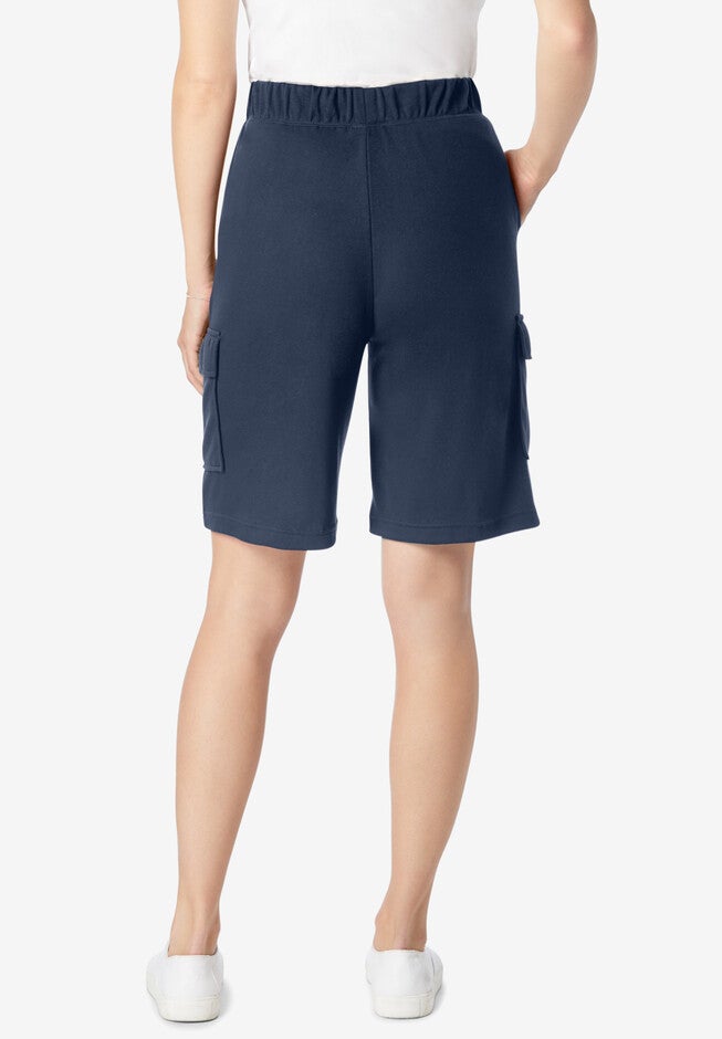Pull-On Knit Cargo Short, , on-hover image number null