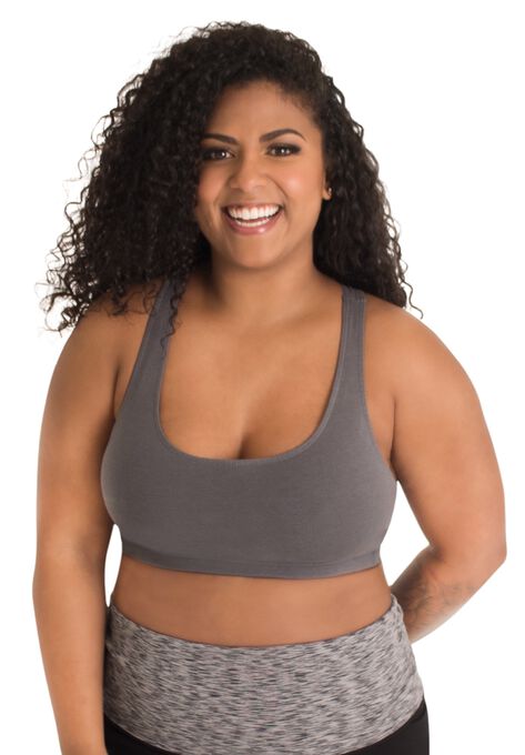 Sports Bra , GRAY SHADOW, hi-res image number null